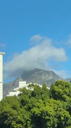 Cape Town cityscape and Table Mountain captured from multiple angles
