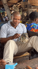 Morning market activity documented in Nkpor, Nigeria