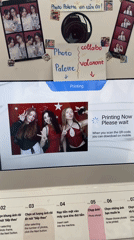Friends capture memories at Thủ Đức photobooth