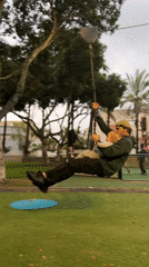 Family playground activity and flag displays in Kiryat Bialik