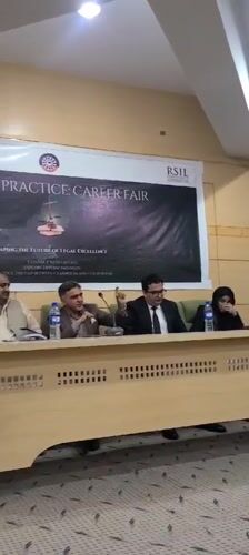 Law career fair and motorcycle repairs documented in Quetta