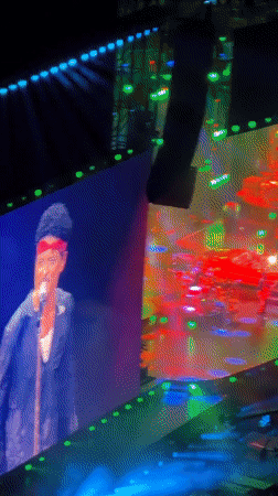 Massive stadium concert lights up Milan on a July night