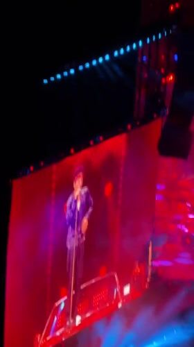 Massive stadium concert lights up Milan on a July night