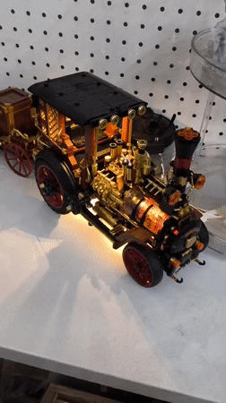 Lego builds, road stop, and snacks in Solikamsk