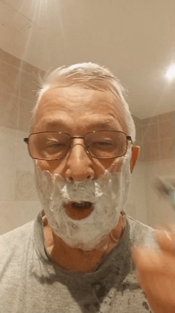 Evening domestic life and appliance maintenance documented in Nitra