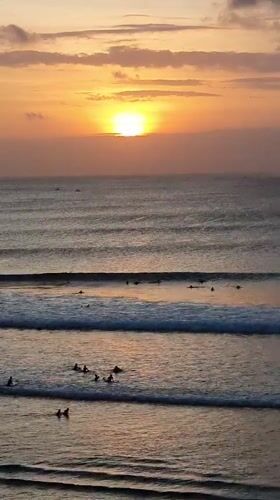 Clifftop sunset watch in Kuta Selatan, Bali