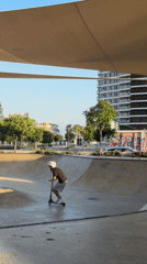 Afternoon skate session at Germasogeia skatepark, Cyprus