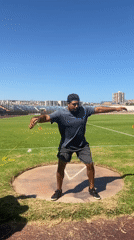 Track and field competition held at Arica stadium