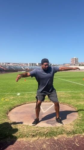 Track and field competition held at Arica stadium