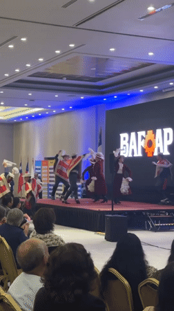 Traditional Chilean dance troupe performs in Arica cultural event