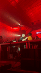DJs perform at red-lit venue in Lisboa