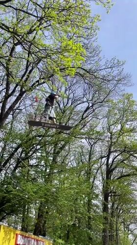 Carnival activities documented across Stavropol park during morning hours