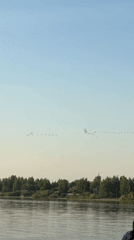Peaceful lake views captured near Rusanovo settlement, Russia