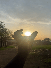 Morning moments captured in Mararaba residential area during sunrise