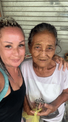 Two women photographed during late-night encounter in Kuta