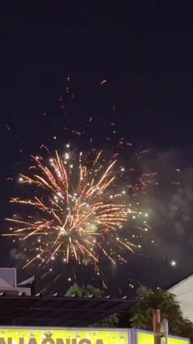Nighttime festival with live music and fireworks draws big crowd
