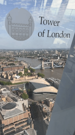 London Tower Bridge area captured from multiple perspectives