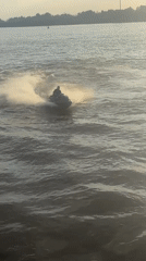 Dancing on the promenade, jet skis on the Volga at golden hour