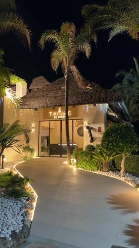 Evening at Tikitao by Divo, a tropical-styled restaurant in Estepona