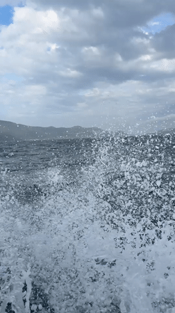 Boat Journey Documented Off Nha Trang Coast