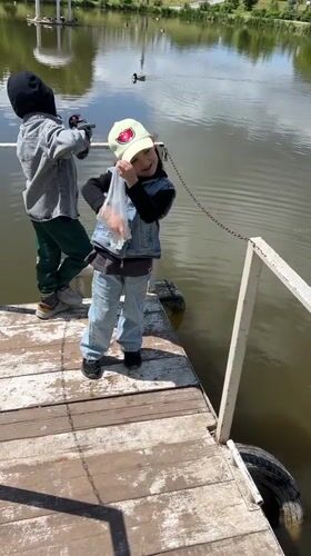 Family fishing trip yields small catch in Cheboksary