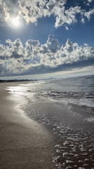 Sunny beach day documented in Ciudad de la Costa