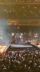 Outdoor concert draws crowds in Mexico City stadium