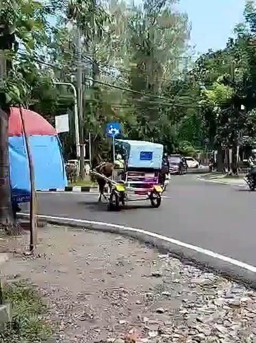 Daily street life documented in Surakarta, Indonesia