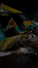 Bukuru street life and vehicle accident documented by witnesses