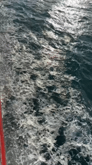Sunny boat ride through choppy Gulf of Thailand waters