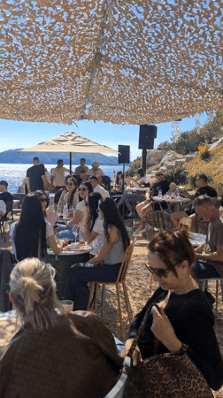 Seaside restaurant hosts live music in Kamenovo, Montenegro