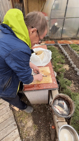 Sunday morning life documented in Chaikovsky, Russia