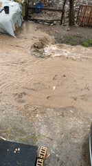 Flooding hits rural streets in Shumen, Bulgaria