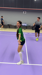 Badminton training session captured at Ko Samui indoor facility