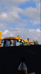 Stormy skies, heavy equipment, and windowsill botanicals