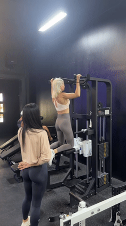 Morning workout routines captured at Choeng Mon gym
