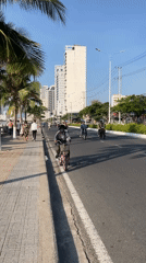 Daily coastal life documented in Nha Trang, Vietnam