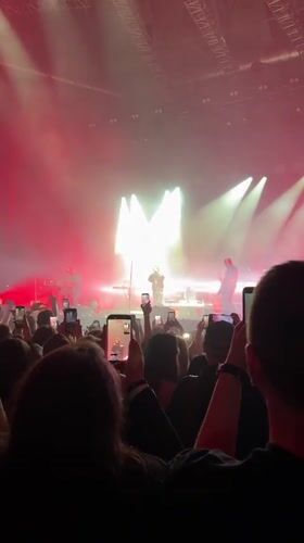 Concert performance draws large crowd in Krasnoyarsk, Russia