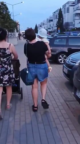 Summer solstice evening out in Piaseczno, Poland