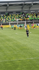 Football Match Held at FC Kolos Stadium in Hnidyn