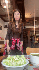 Woman spotted at rustic cafe in Kyiv