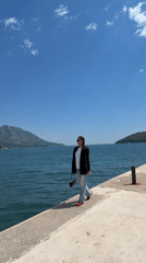 Sunday afternoon life documented across Budva, Montenegro