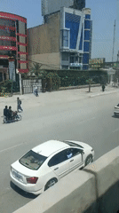 Morning commute scenes documented across Peshawar city streets