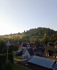 Morning in a Tatra foothills village, inside and out