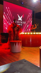Festive stage event observed at Liberty Kuşadası venue