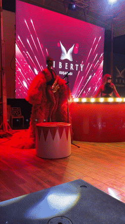 Festive stage event observed at Liberty Kuşadası venue