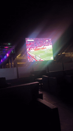 Soccer fans watch Sevilla beat Atlético Madrid 2-1 in Nigeria