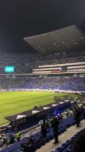 Soccer match documented at Estadio Cuauhtémoc in Puebla