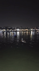 Nighttime river scenes captured by witnesses in Dhaka
