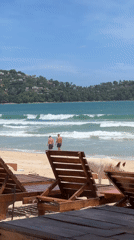 Morning beach activity captured by witnesses shows walkers and dog